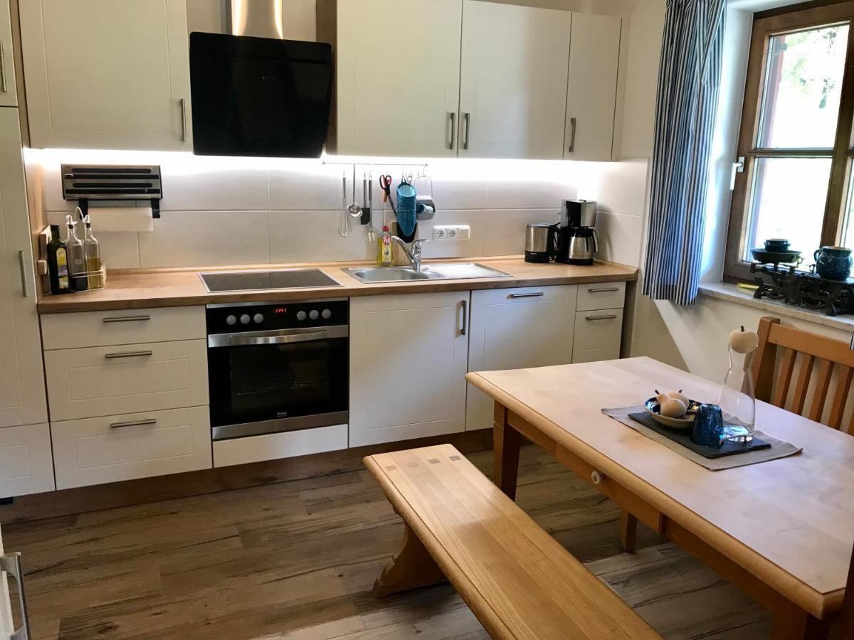 Ferienwohnung Draexl Garten Und Bergblick Nußdorf am Inn Exterior foto